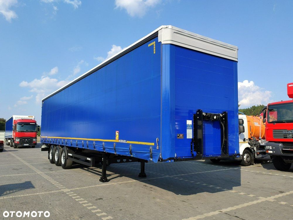 Kögel 3 Osie SAF Oś Podnoszona Standard Wysokość 2,76 2017r - 34