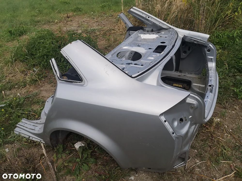 A4 B6 Sedan tył, ćwiartka lewa, ćwiartka prawa, błotnik tył. kolor srebrny - 3