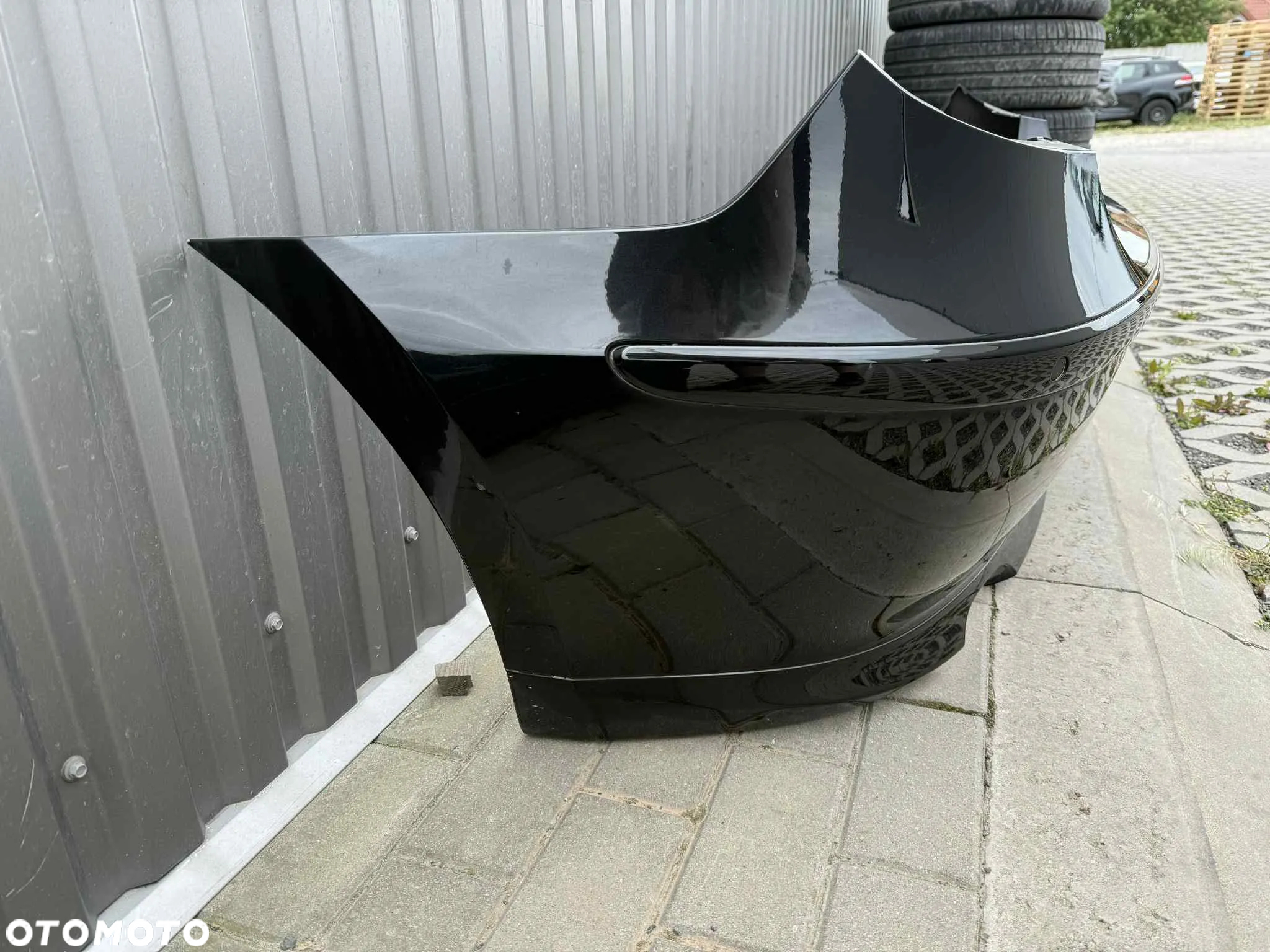 BMW 1 E87 Lift Zderzak tył tylny 4xPDC kompletny black sapphire 475 - 7