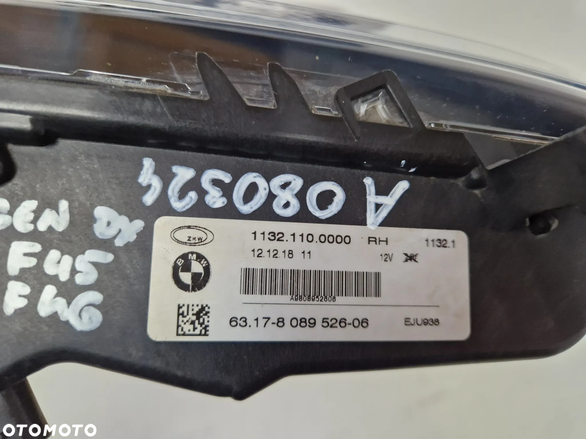 Halogen prawy BMW 2 F45 F46 - 3