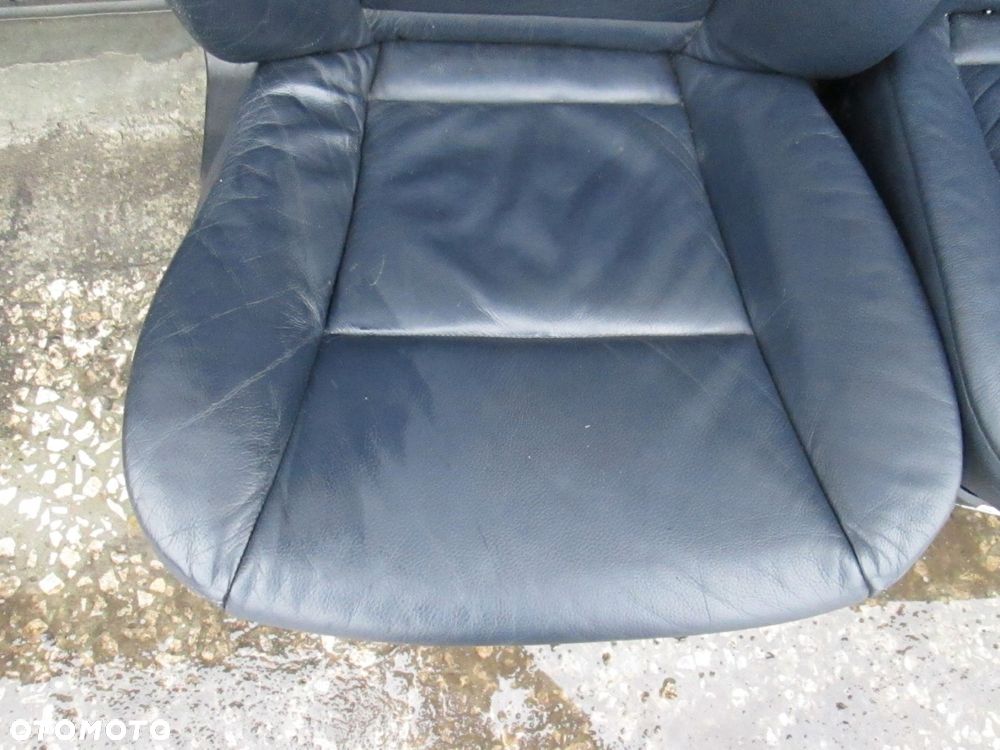 BMW E61 LCI FOTELE SKÓRZANE KANAPA KPL GRZANE ELE - 2