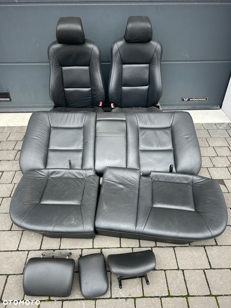 Saab 95 9-5 komplet foteli skórzanych sedan skóra - 2