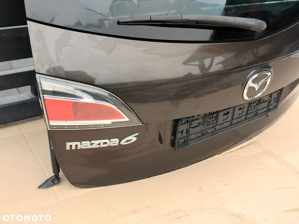 KLAPA BAGAŻNIKA MAZDA 6 GH KOMBI LIFT 39Y ŁADNA KOMPLETNA - 5