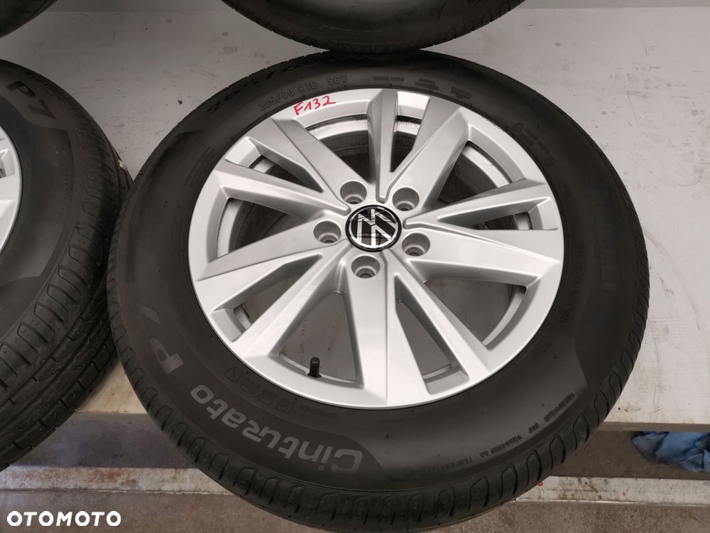 VOLKSWAGEN TOURAN VW KOLA FELGI ALUFELGI OPONY LATO 205/60R16 2022ROK - 4