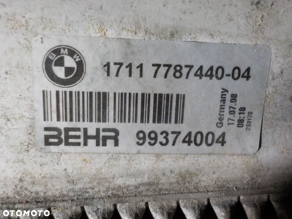 BMW SERIA 3 E60 2.0 D CHŁODNICA WODY 7787440 - 3