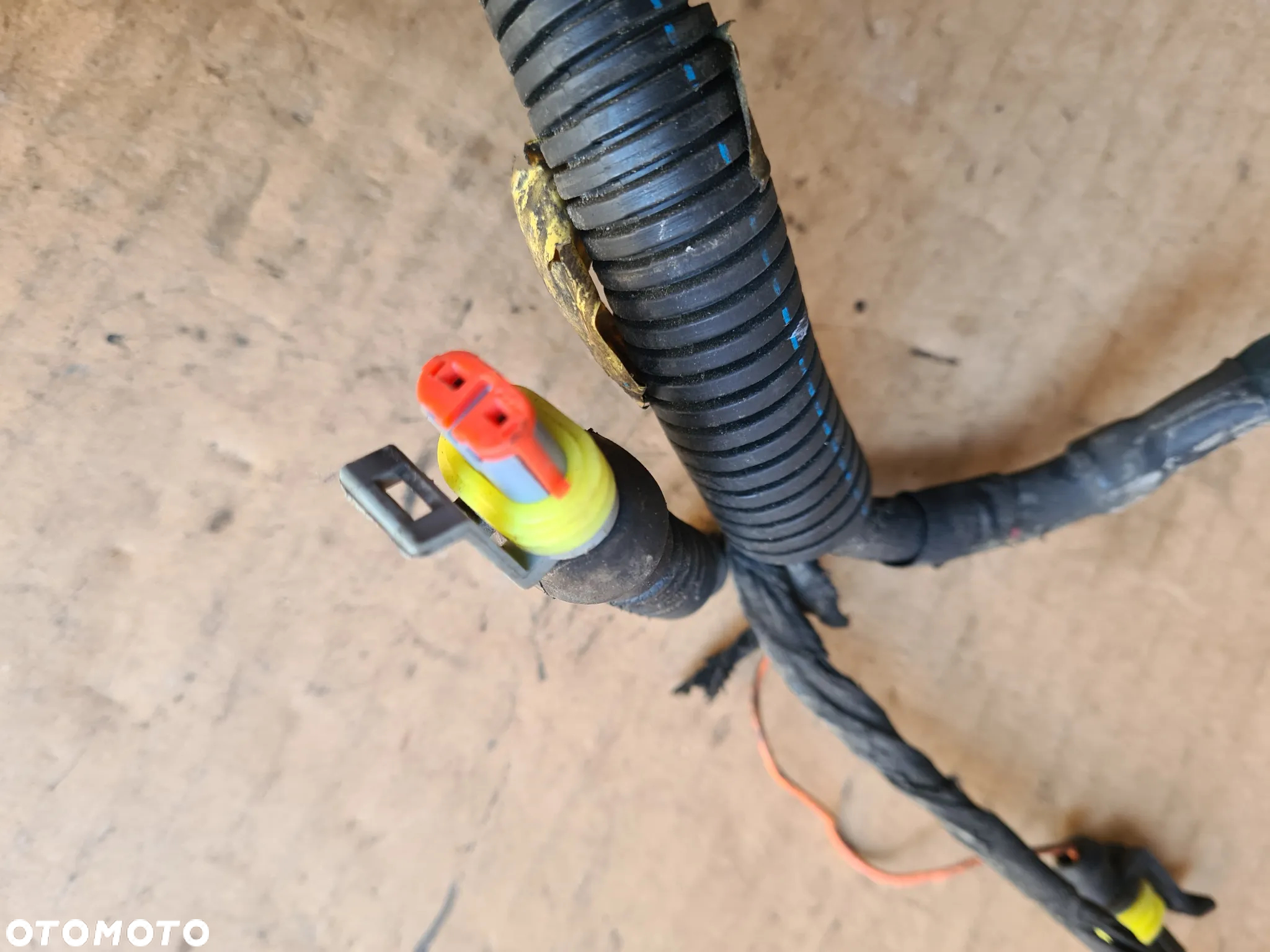 IVECO DAILY 3 99-06 wiązka instalacja elektryczna przodu silnika od akumulatora do alternatora 2.8 diesel - 11