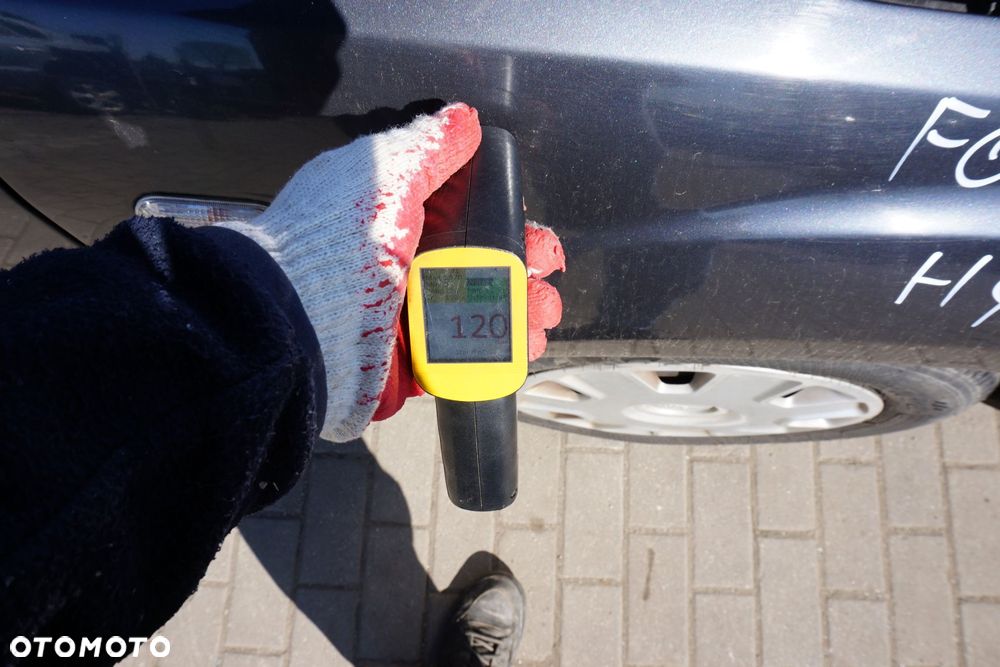 MASKA ZDERZAK BŁOTNIKI LAMPY FOCUS II MK2 H4  FORD 2004-2008 SZARY SEA GREY PRZÓD KOMPLETNY - 17