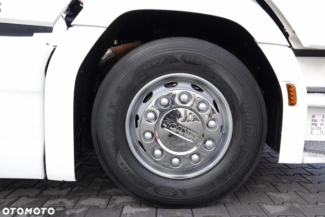 Scania S 500 / RETARDER / KLIMA POSTOJOWA  / OPONY 100% / PO KONTRAKCIE SERWISOWYM / SPROWADZONY - 19