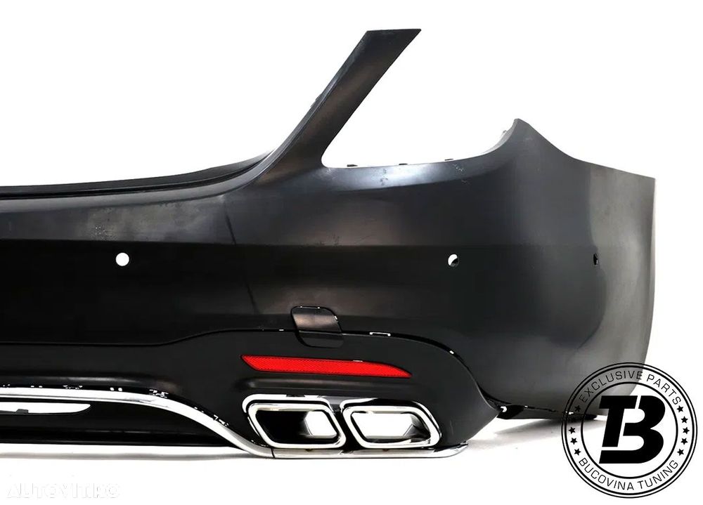Pachet Exterior compatibil cu Mercedes S Class W222 S63 Design - 8