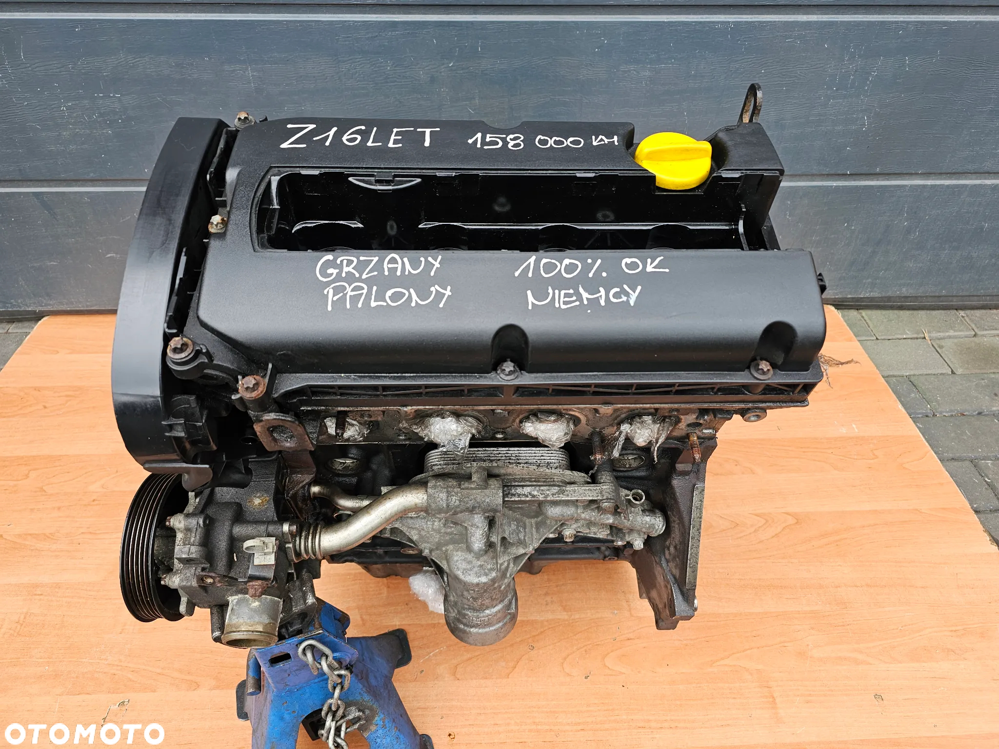 SILNIK SŁUPEK OPEL ASTRA H J INSIGNIA CORSA E 1.6 TURBO 180 KONI 158000KM Z16LET - 2