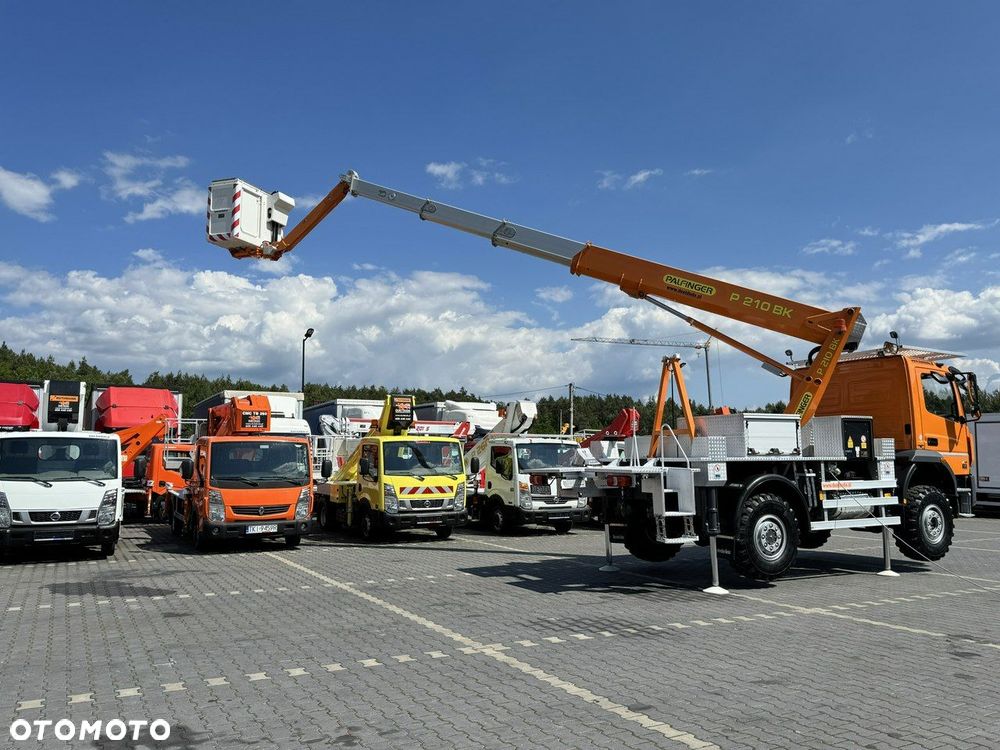 Mercedes-Benz Atego 718 E6 4x4 Zwyżka PALFINGER P210 BK Podnośnik Koszowy - 17