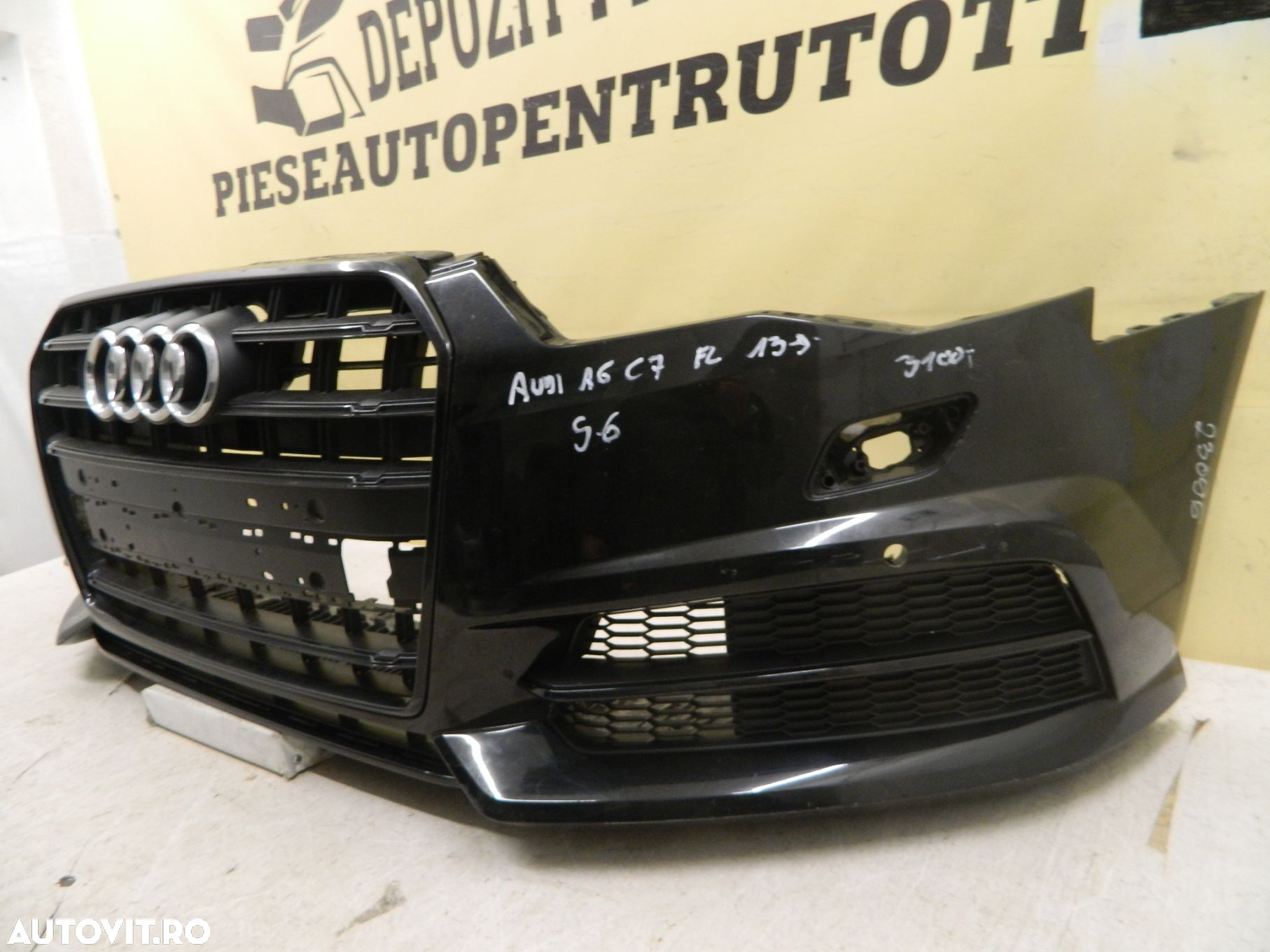 Bara fata Audi A6 4G S-LINE facelift, 2015, 2016, 2017, 2018, cod origne 4G0807437AB. - 4