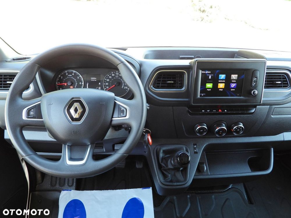 Renault MASTER PLANDEKA 10 PALET TEMPOMAT NAWIGACJA LEDY PNEUMATYKA BLIŹNIACZE KOŁA KLIMATYZACJA  165KM - 29