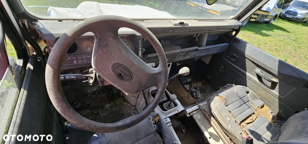 Land Rover Defender 110 2.5td części fotele ławka kierownica silnik skrzynia reduktor most maska dach szyba - 1