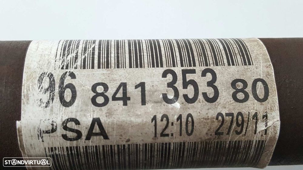 TRANSMISSÃO FRENTE ESQUERDA CITROEN DS4 STYLE - 2