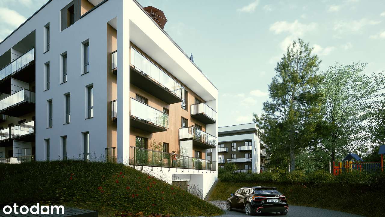 2-pokojowe mieszkanie 43m2 + balkon