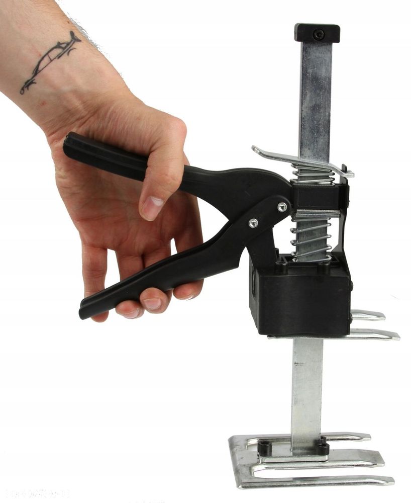 PODNOŚNIK RĘCZNY MEBLI PŁYT GIPSOWYCH DRZWI 2 - 175mm 2 SZT. 160 KG - 8