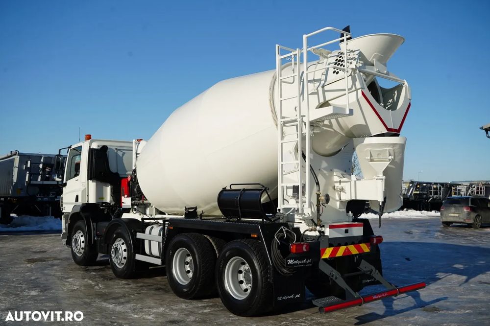 DAF CF 440 / 8x4 / BETONIERĂ SCHWING STETTER / BETONIERĂ 9 M3 / AUTOMATĂ / CAMERĂ / - 4