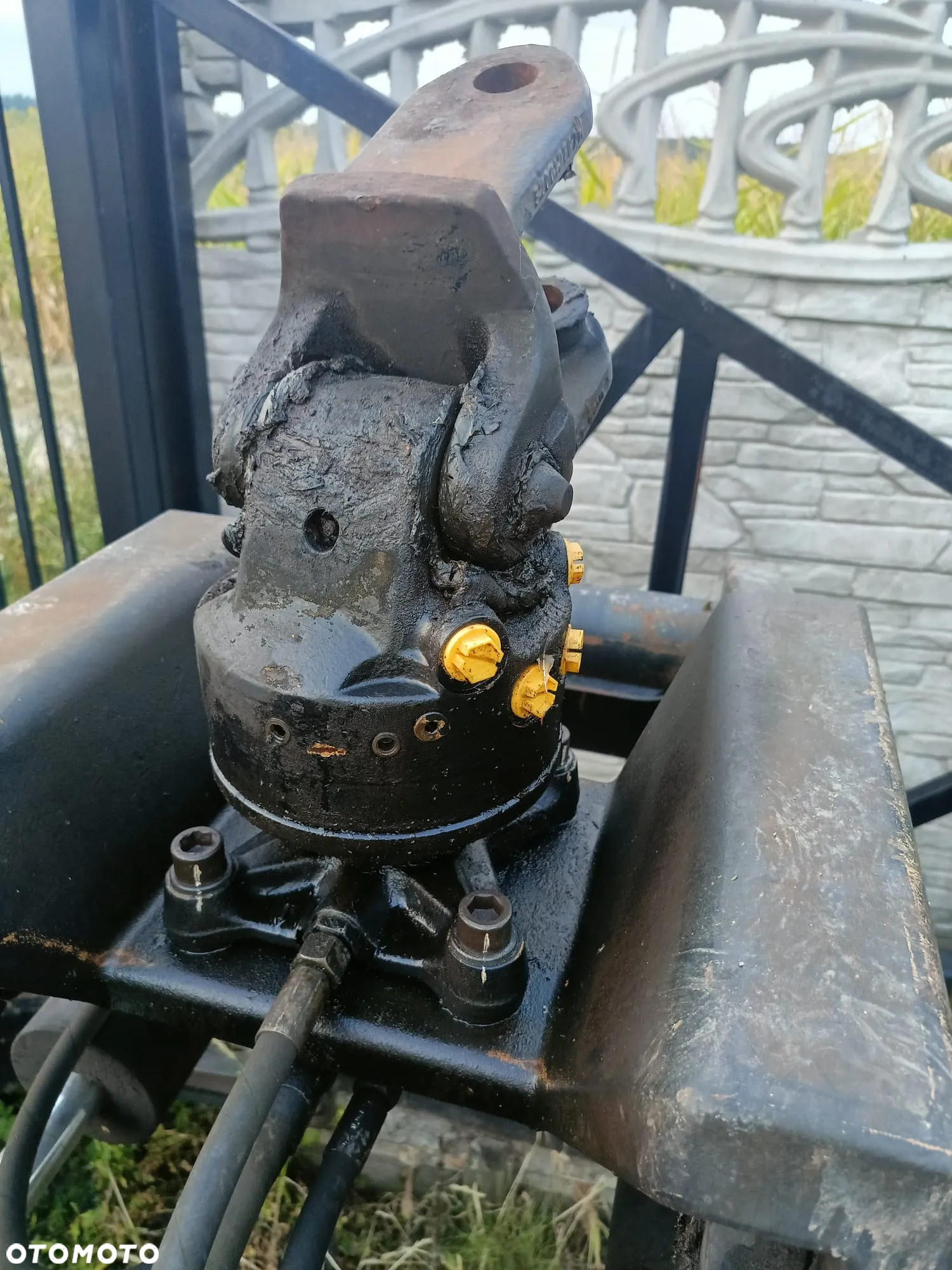 Rotator KINSHOFER 4500 kg hds dźwig żuraw koparka chwytak do drewna - 8