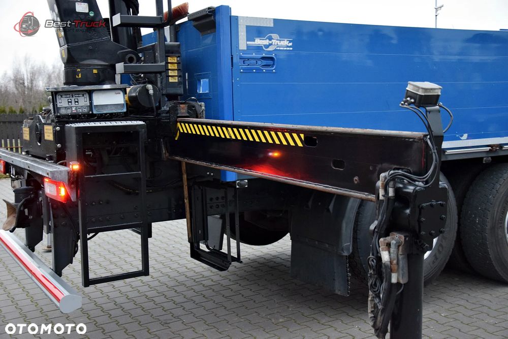 Volvo FH 540 / 6X2 / CAŁY NA PODUSZKACH /  OŚ SKRĘTNA PODNOSZONA  / HDS HIAB K177 PRO / ROTATOR / SKRZYNIA 6,7 M  / - 18