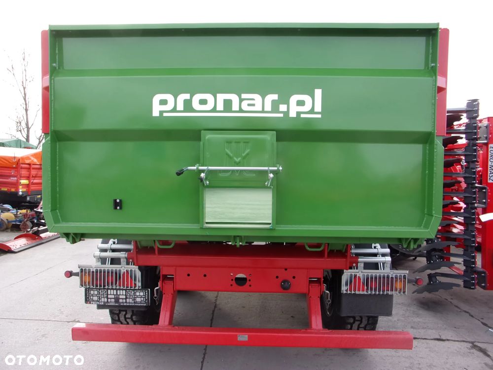 Pronar Przyczepa skorupowa PRONAR T-669 -14.3t; T-700XL -14.7t; T-679M -12t, tandem, nadstawy, plandeka, oś skrętna - 38