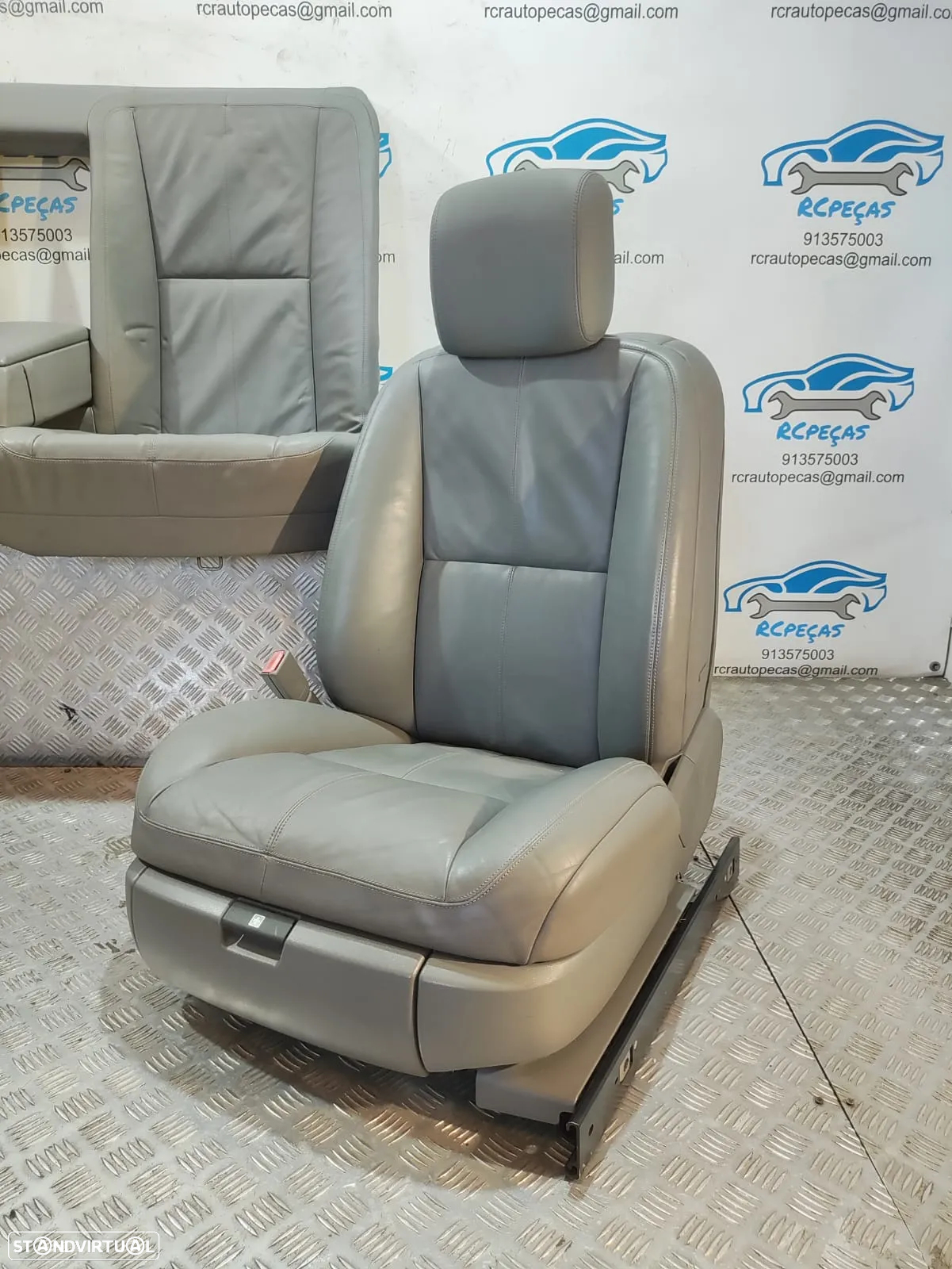 Conjunto Bancos em Pele Elétricos Mercedes Class S W221 - 11