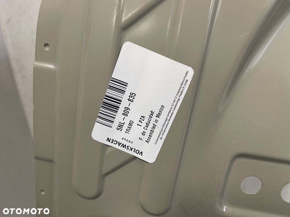 FABRYCZNIE NOWY ORYGINALNY SŁUPEK LEWY LEWA VW TIGUAN ALLSPACE 5NL809835 - 5