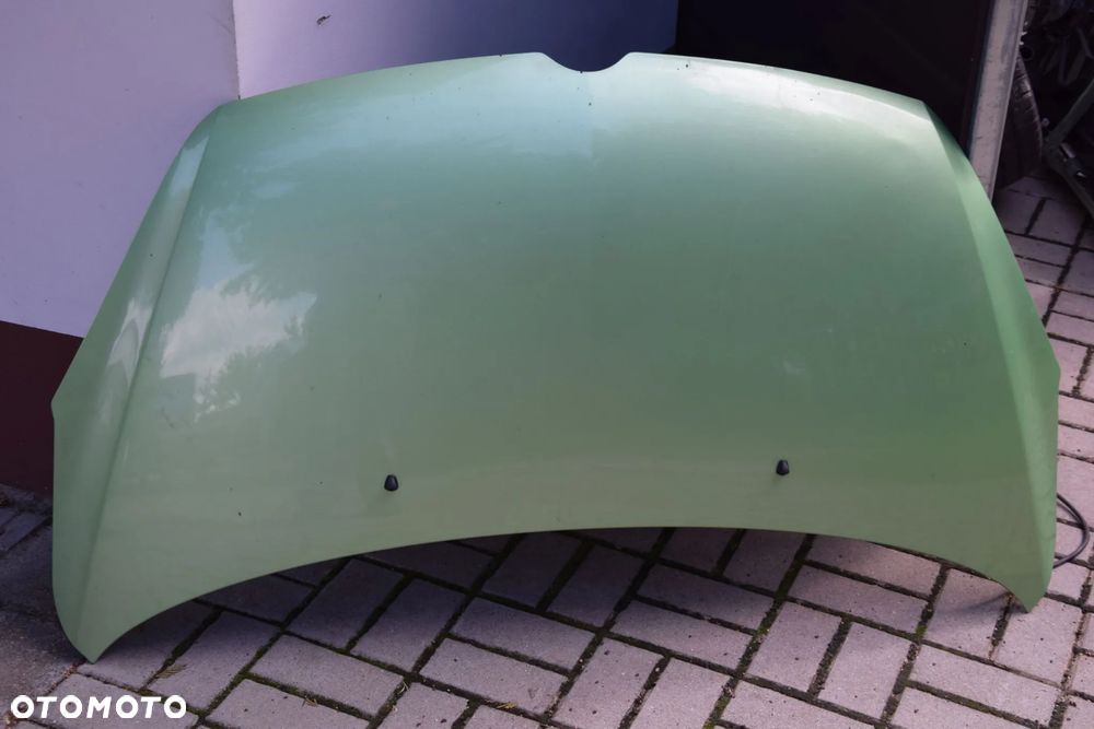 Opel Agila B II 08- Maska pokrywa silnika ZJD ZJDB zielona - 1
