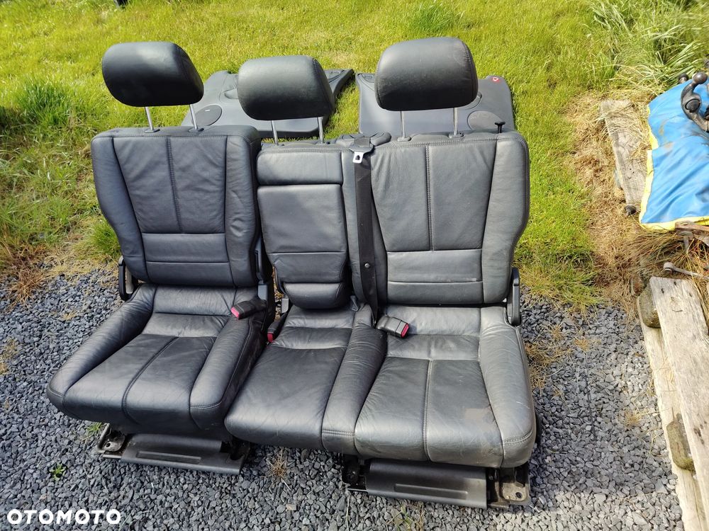 MERCEDES ML W163 Kanapa Tylna Tył Skóra Bus Kamper Ławka Camper - 1