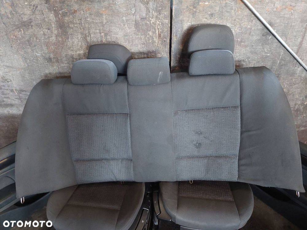 KOMPLET FOTELI LEWY PRAWY PRZÓD + KANAPA TYŁ + BOCZKI BMW E46 SEDAN - 5