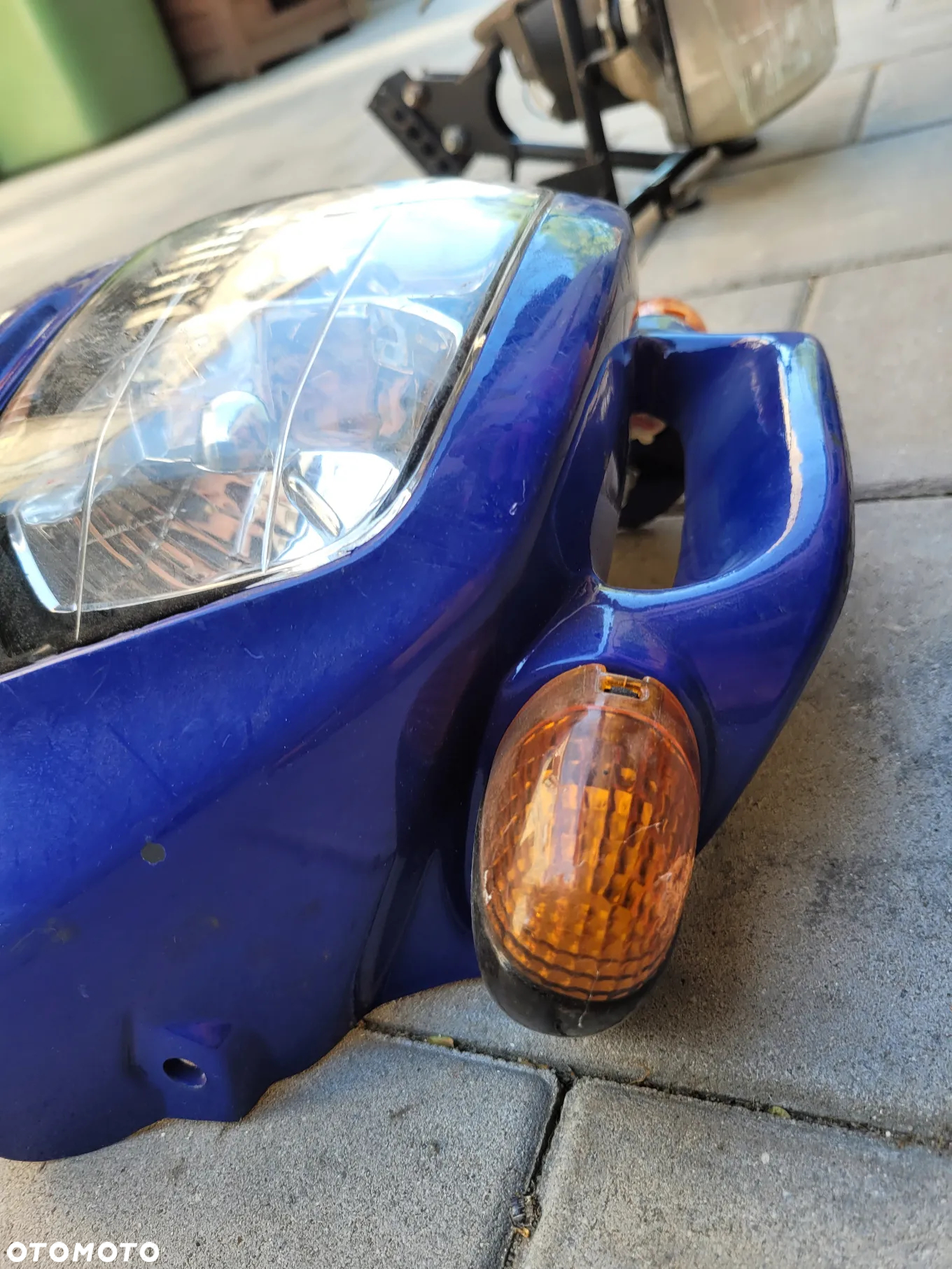 Lampa przód, przednia, reflektor, czacha, czasza, owiewka, kierunkowskazy Derbi Senda 50 - 5