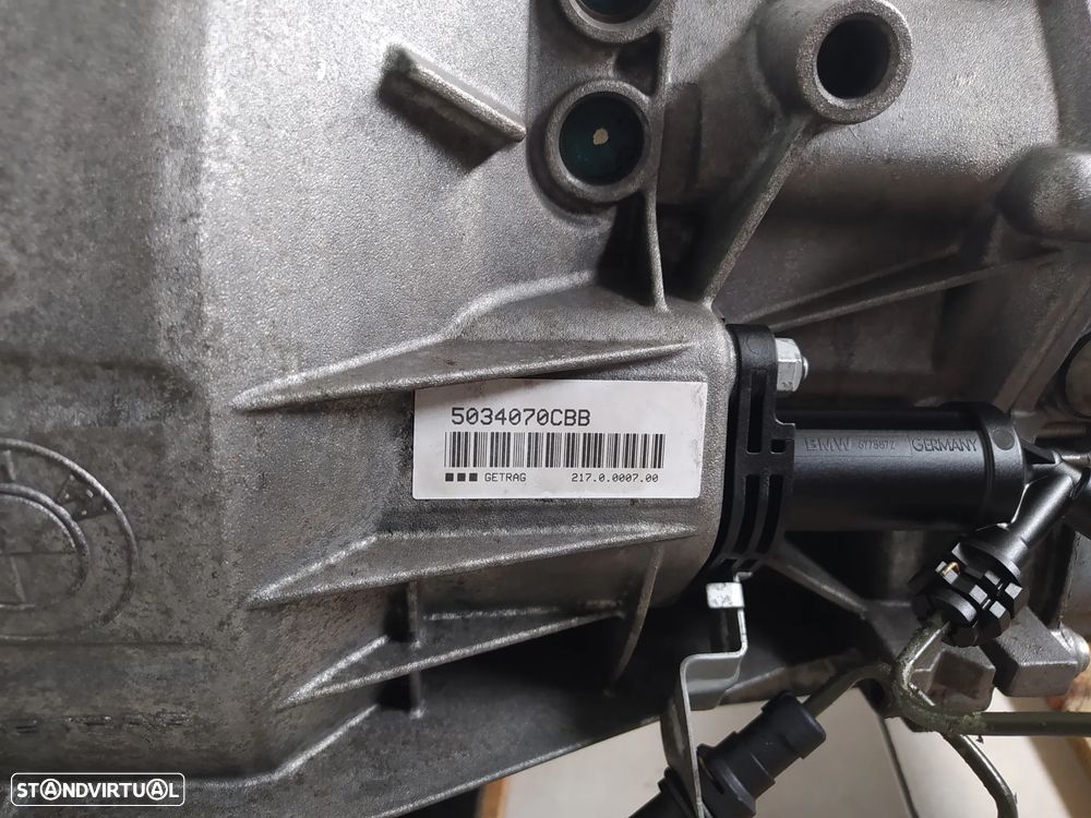 Motor BMW 118D 143cv E87 E90 2008 N47D20C caixa 6 velocidades CBB - 19