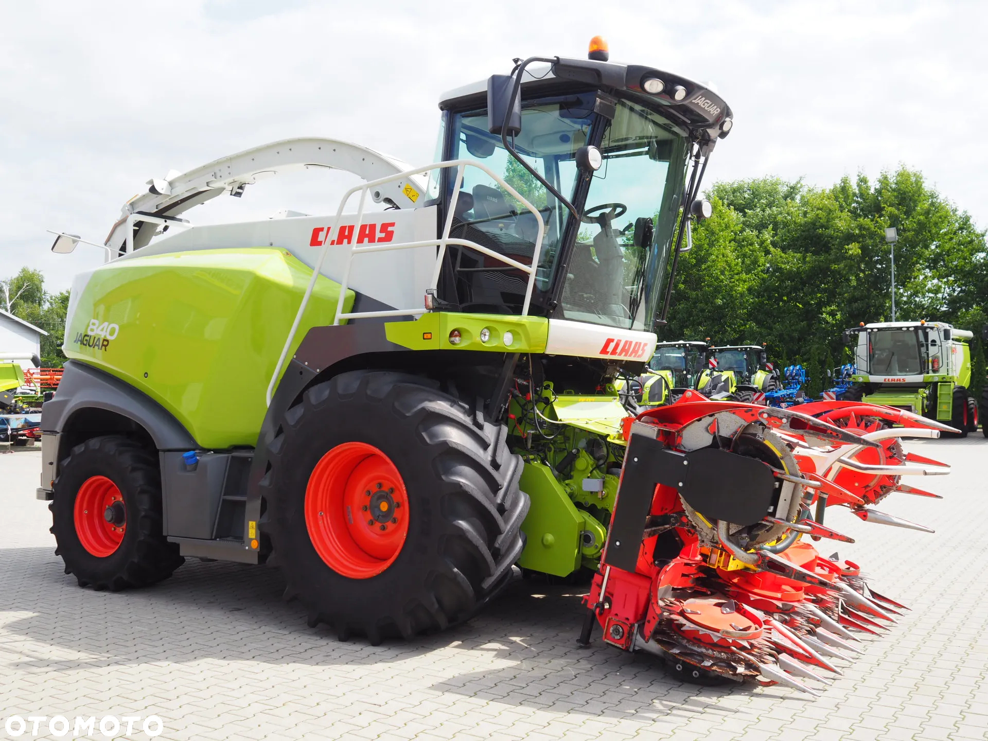 Claas Jaguar 840 + Kemper 345 Plus - 5