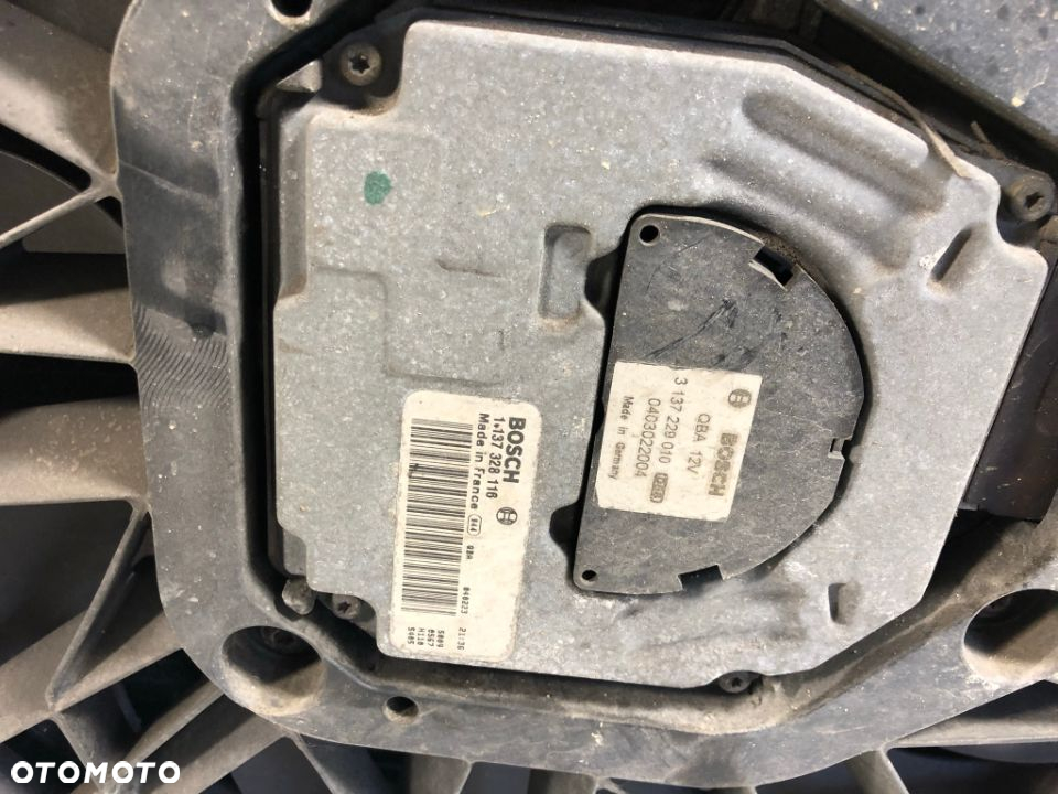VOLVO V70  II S60 99-07 2.5T CHŁODNICE KOMPLETNE OBUDOWA WENTYLATOR INTERCOOLER - 3
