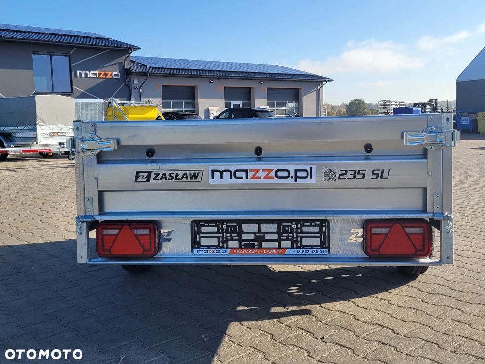 Zaslaw Dostawa Przyczepka uchylna DMC750kg 235x132x35cm SOLIDNA I MOCNA! HIT! - 18