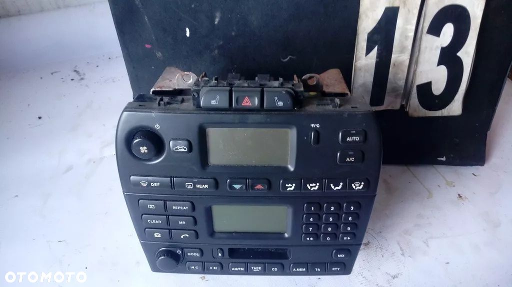 RADIO PANEL 1X43-18K876AB JAGUAR X-TYPE - 1