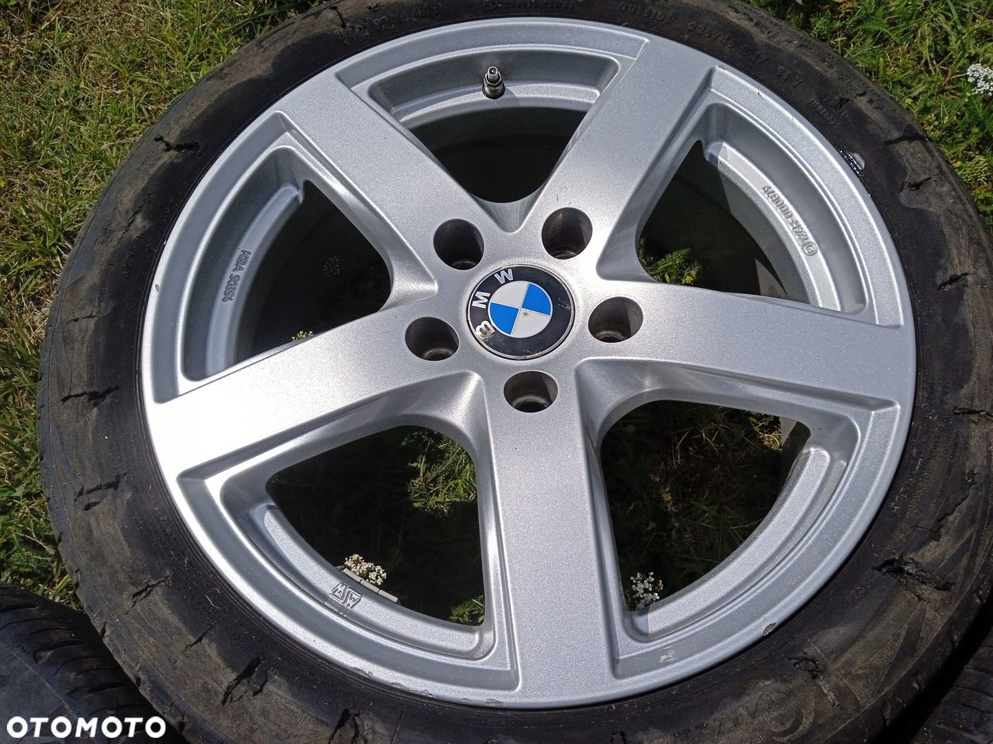 felgi aluminiowe 5x120 BMW 1 2 F20 F21 F23 OZ 7,5x17 et43 opony lato - 6