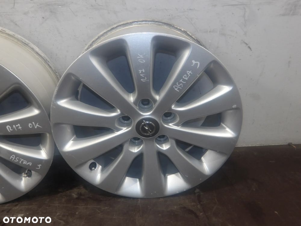 OPEL ASTRA IV J 1.6CDTI FELGI ALUMINIOWE ALUFELGI R17 7J IS44 5X115 - 6