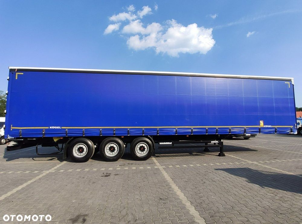 Kögel 3 Osie SAF Oś Podnoszona Standard Wysokość 2,76 2017r - 30