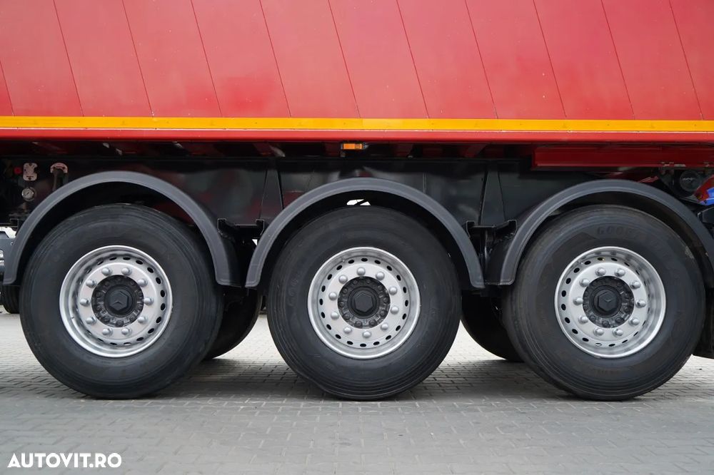 Altul BASCUNĂ 25 m3 / ALUMINIU / AXĂ RIDICATĂ / 5.100 KG / - 18