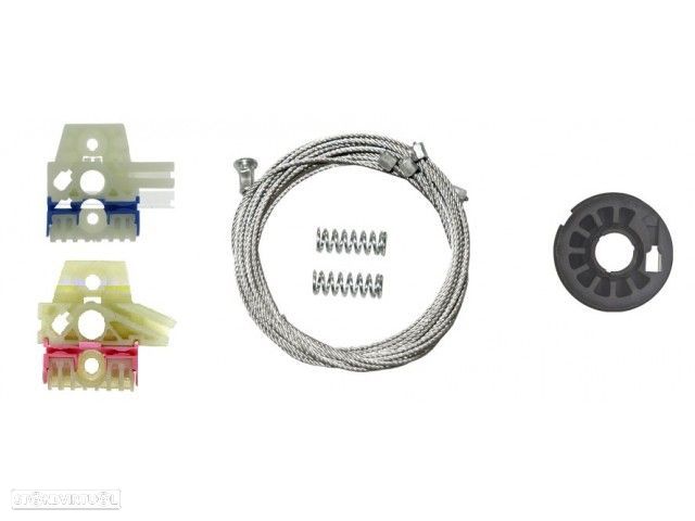 Kit reparação elevador vidros Vw Golf VI de 2008-2013 (frente)  NOVO - 1