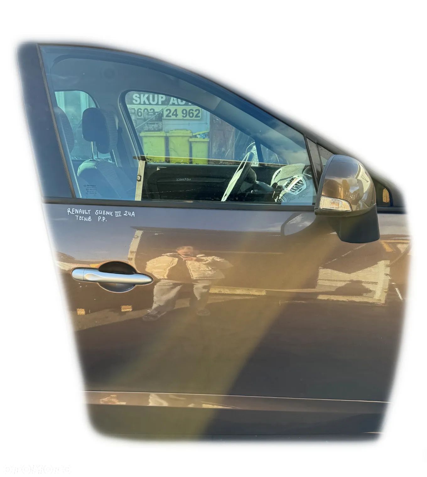 RENAULT SCENIC III DRZWI PRAWY PRZÓD PRAWE PRZEDNIE TECNB - 1