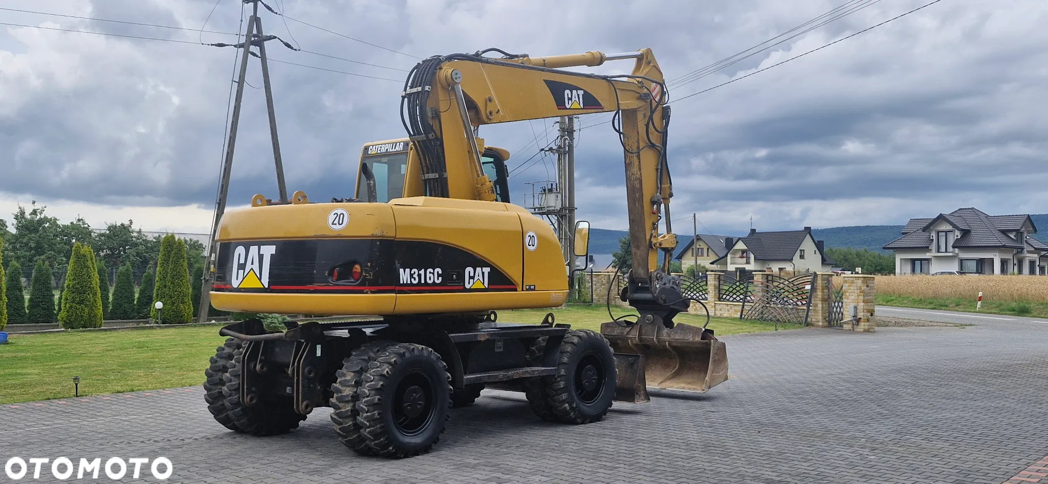 Caterpillar M316C/ Verachterr/ Klima/ - 7
