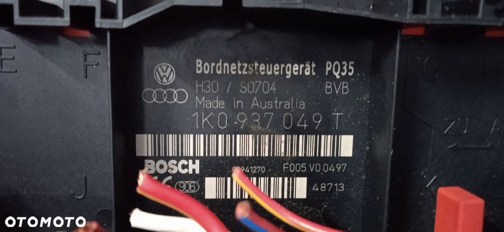 Moduł Bordnetz BCM VW Golf V 1K0937049T - 3