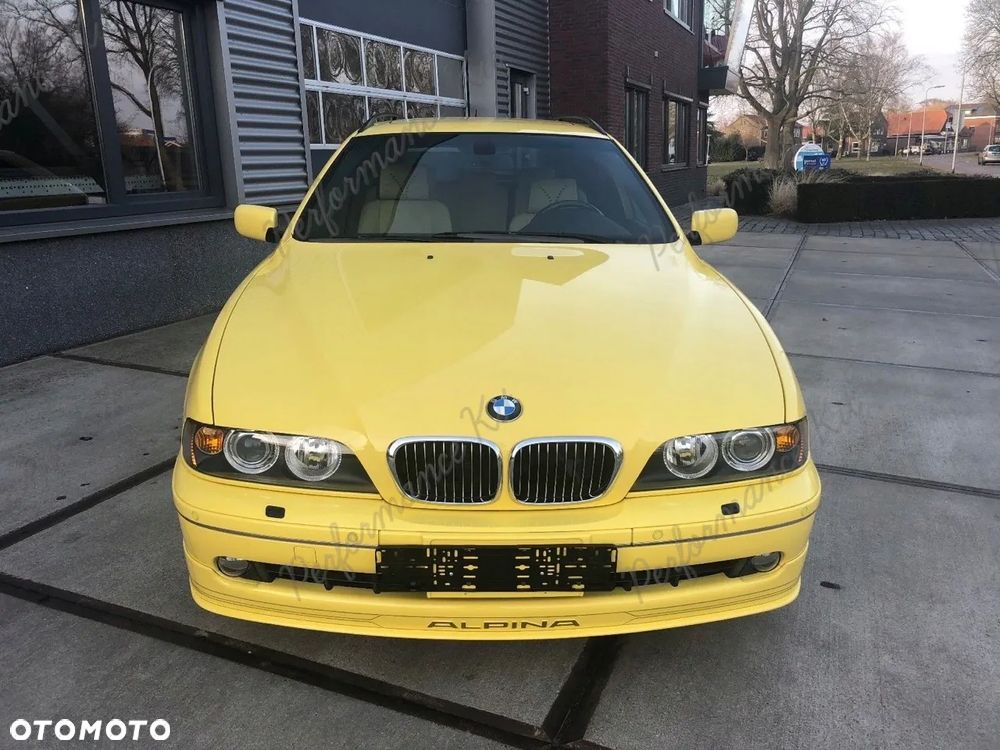 BMW 5 E39 (2000-2004) ALPINA DOKŁADKA ZDERZAKA PRZÓD PODKŁAD - 12