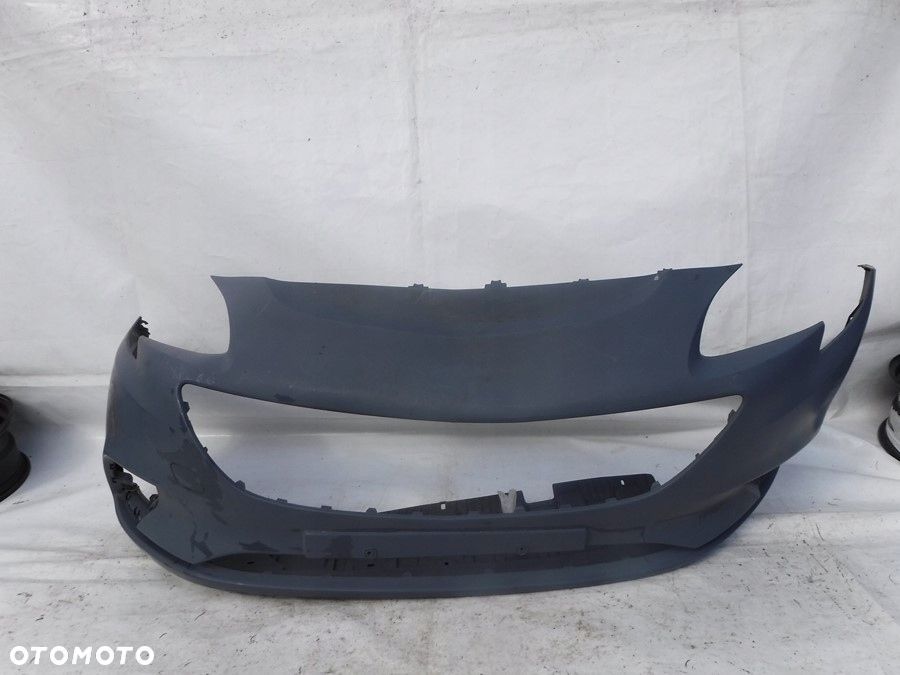 OPEL CORSA E ZDERZAK PRZÓD NOWY ORYGINAŁ Z USZKODZ - 1