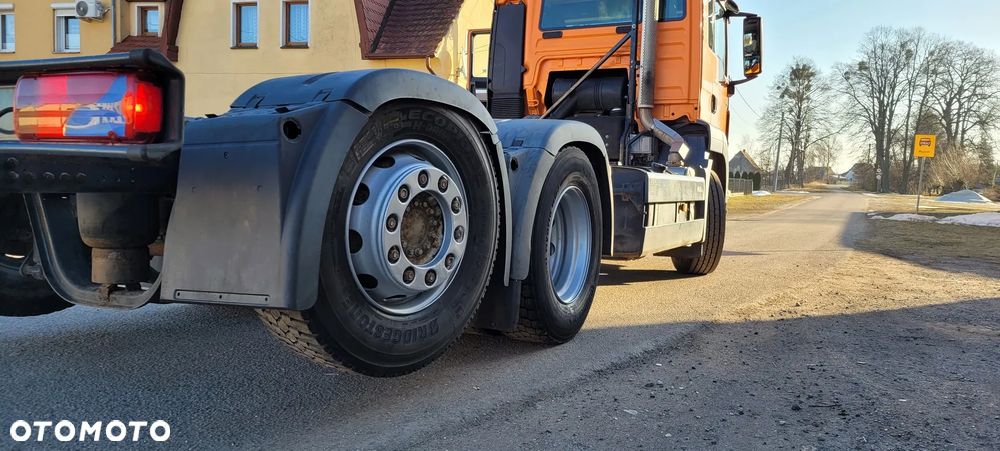 MAN TGS 2011r KRÓTKI ROZSTAW 390cm 3-y OSIOWY rama do zabudowy DMC 26t BECZKA ASENIZACJA - 16