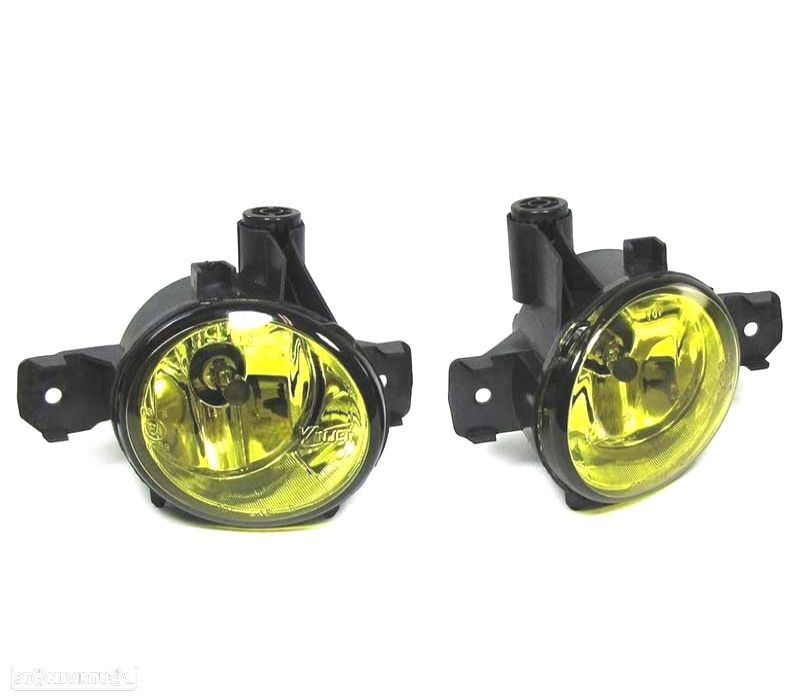 FARÓIS NEVOEIRO AMARELOS PARA BMW E87 E82 E88 X3 X5 - 1
