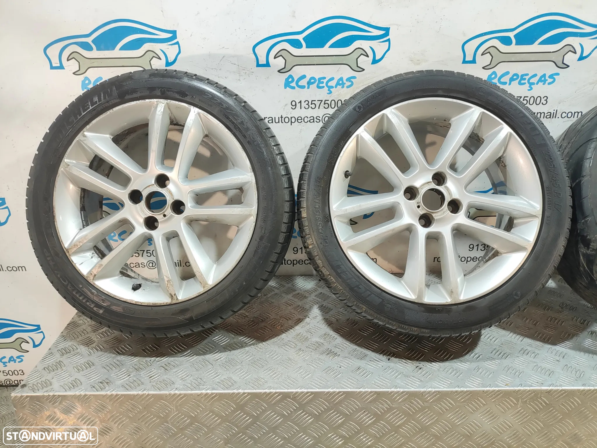 Conjunto Jantes 17 Ronal Originais Opel Corsa D S07 7J ET44 4x100 - 5