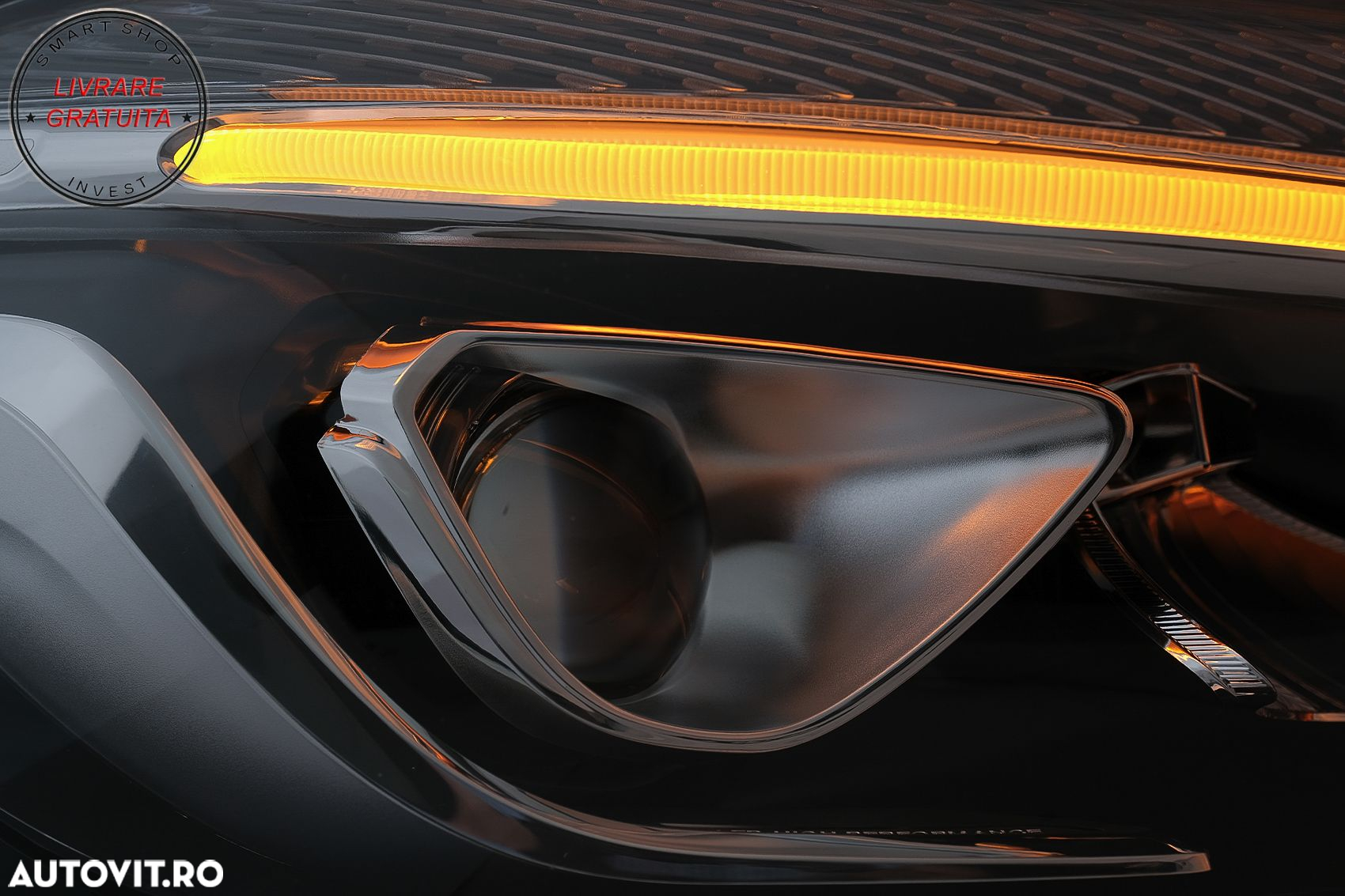 Faruri Full LED Mercedes A-Class W176 (2012-2018) doar pentru Halogen- livrare gratuita - 12